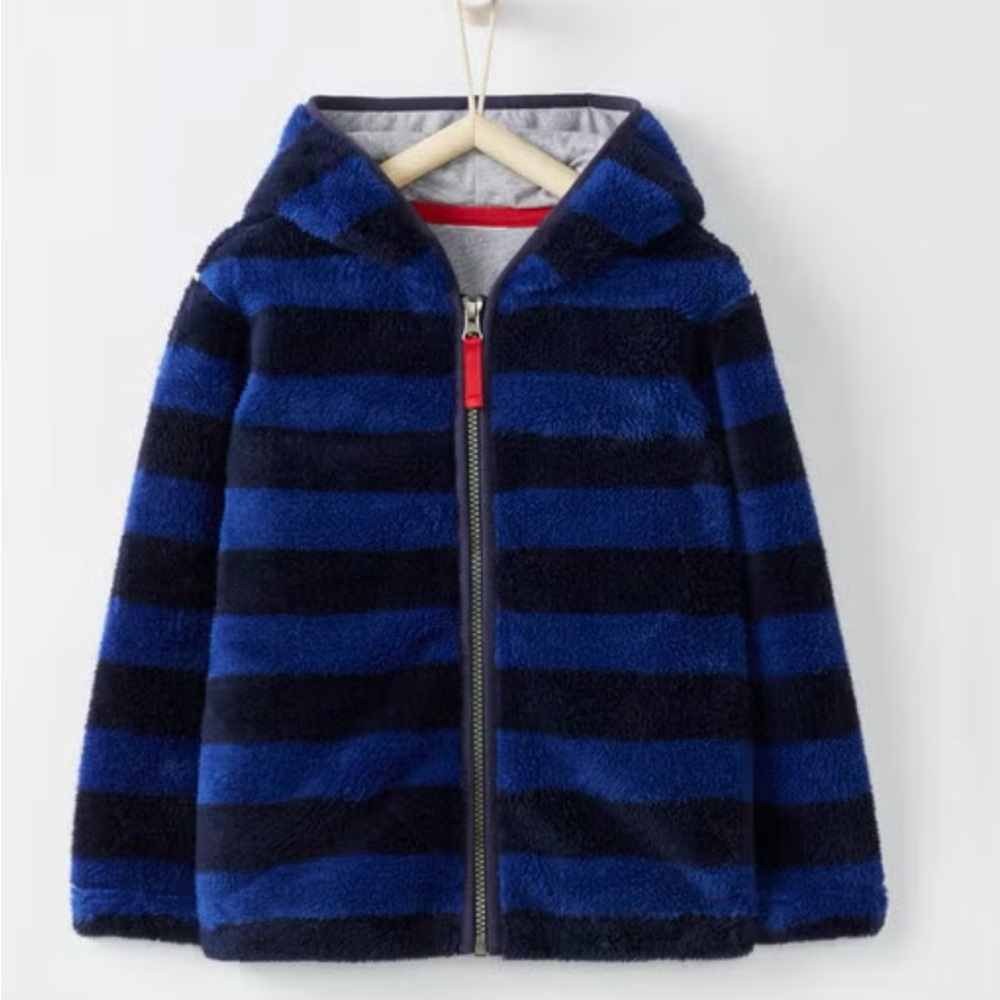 Hanna Andersson  Marshmallow Hoodie Sweater. Color: Deep Blue Sea/Navy